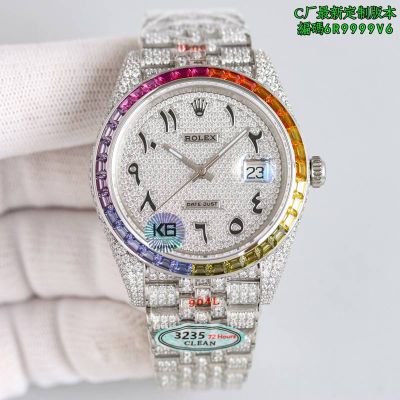 Rolex Datejust 41mm 904L Steel 2824 Movement 6R999V6 Watch